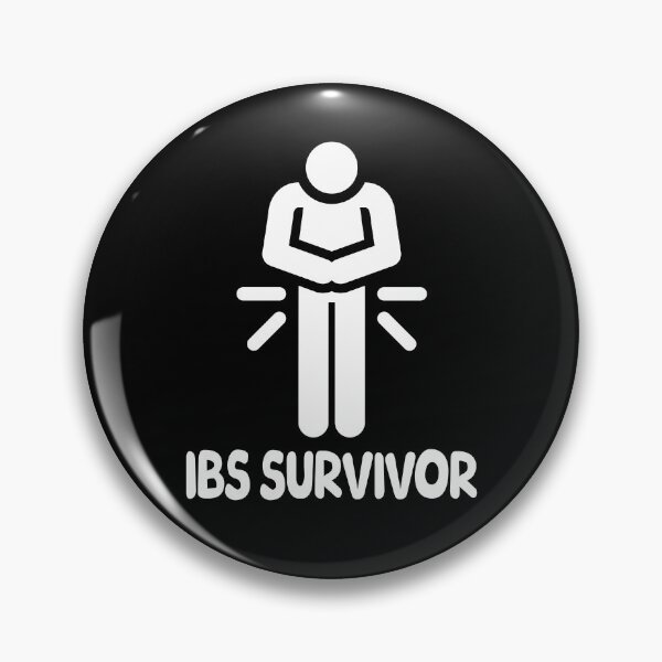 Item preview, IBS Survivor! Funny White And Black designed and sold by PMCreative.
