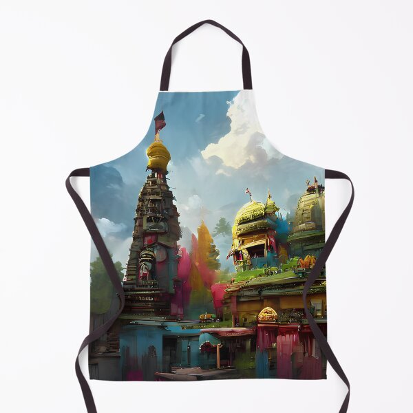 Item preview, Fantasy Hindu Temple Collection #65 by GizbarArts made with a.i. designed and sold by Ganzabara.