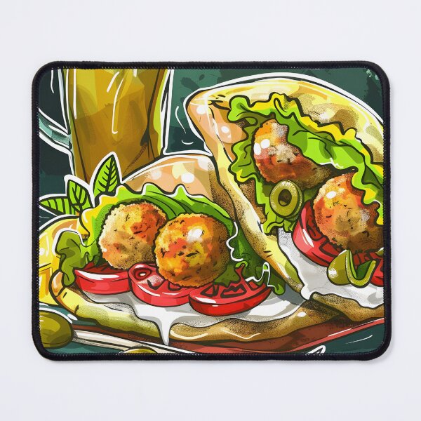 Item preview, Mediterranean Falafel- Farm to Table Sustainable Living Healthy Middle Eastern Chickpea Revolution designed and sold by FUNqoosh.