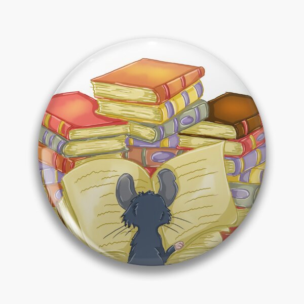 Item preview, Booklover Rat designed and sold by SumireSato4.