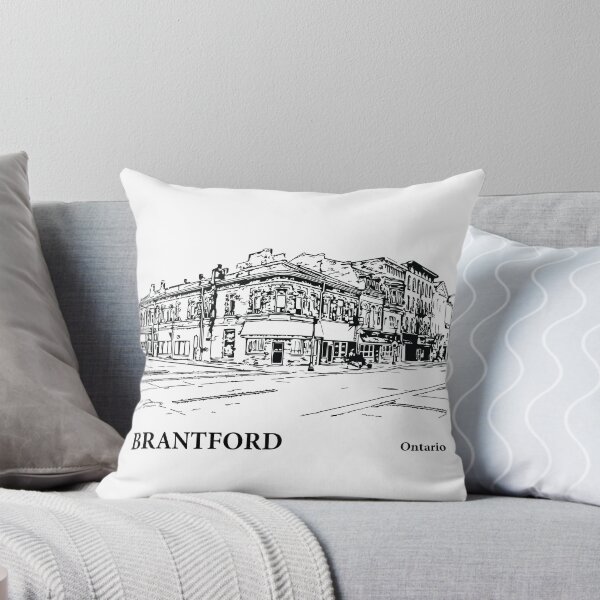 Artikelvorschau, Brantford, Ontario (Kanada) entworfen und verkauft von Lakeric Cityscapes.