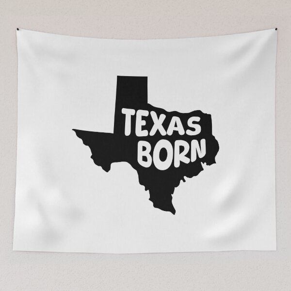 Item preview, Texas Born Black And White designed and sold by PMCreative.