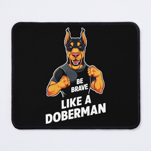 Item preview, Be Brave Like A Doberman designed and sold by AlphaTeez.