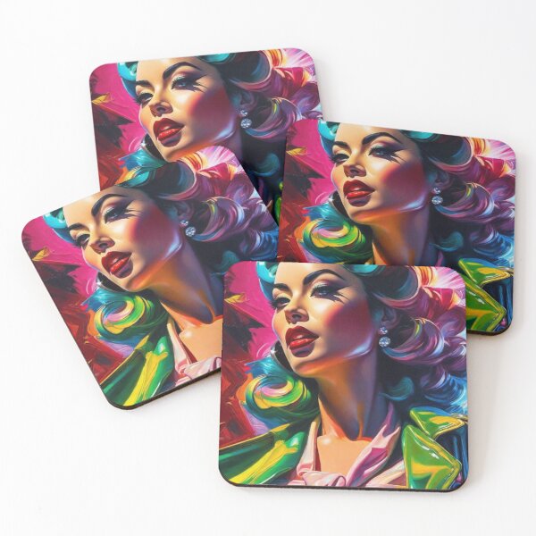 Item preview, Neon Pin Up designed and sold by MatrixTattoo.
