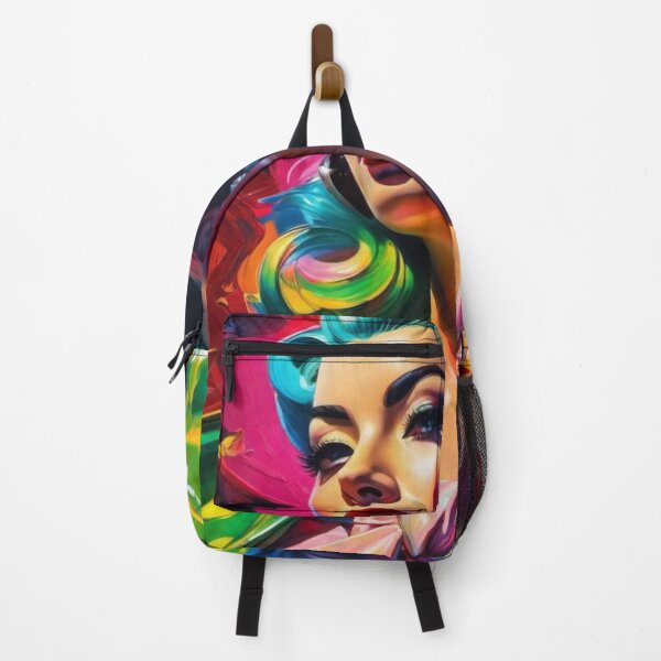 Item preview, pin-up de neón designed and sold by MatrixTattoo.