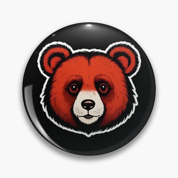 Item preview, A Face Of Cute Bear With Large Eyes And A Friendly Expression designed and sold by Adelberton.