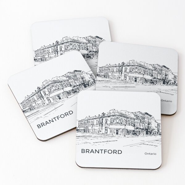 Artikelvorschau, Brantford, Ontario (Kanada) entworfen und verkauft von Lakeric Cityscapes.
