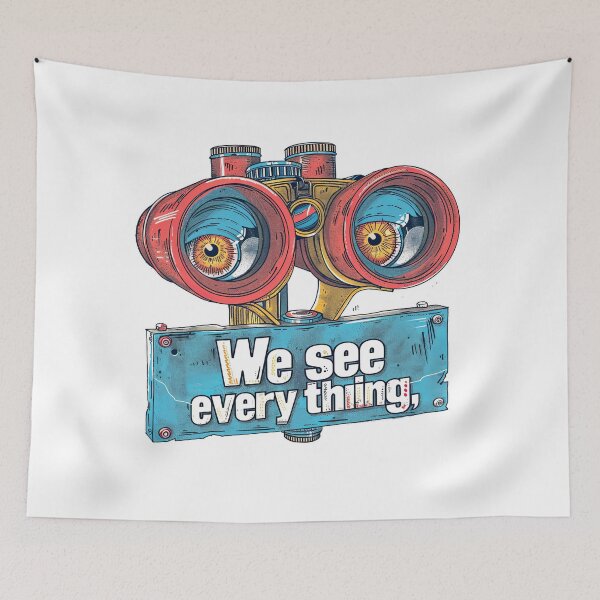 Item preview, Binoculars Observing Everything Clearly designed and sold by kjon88.