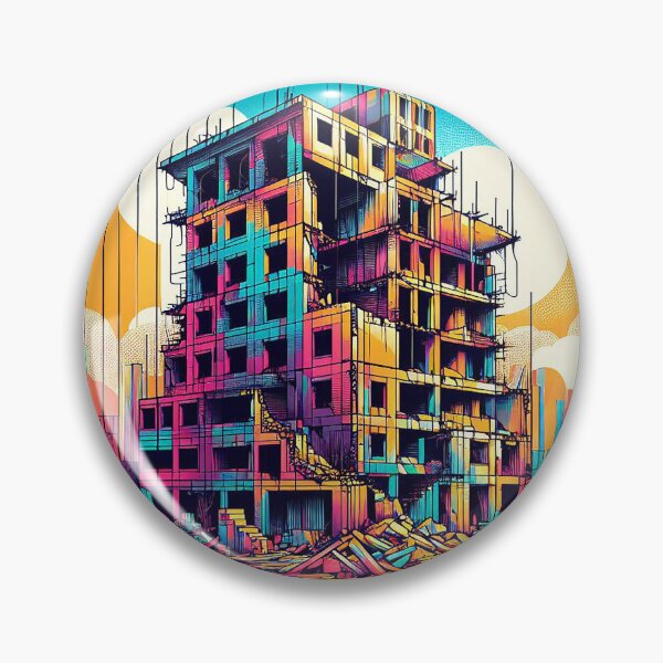 Item preview, Elegy of Ruins: War-Torn Urban Relic designed and sold by 3MillsDesign.