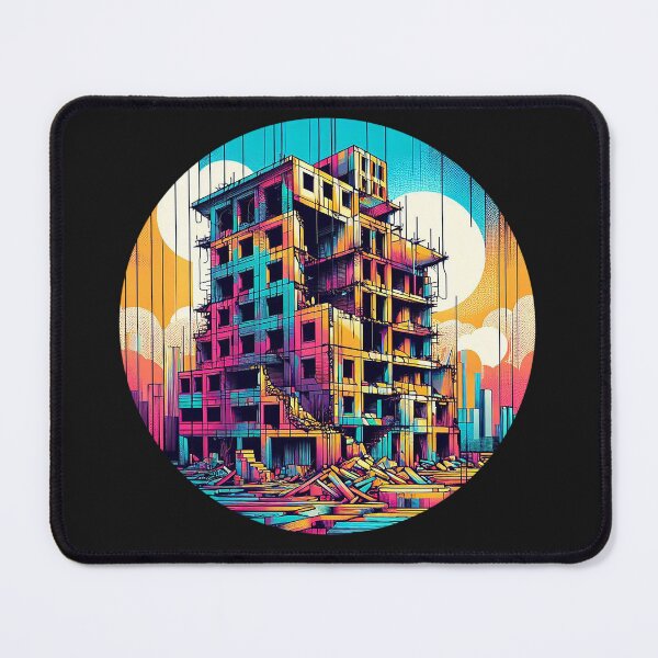 Item preview, Elegy of Ruins: War-Torn Urban Relic designed and sold by 3MillsDesign.