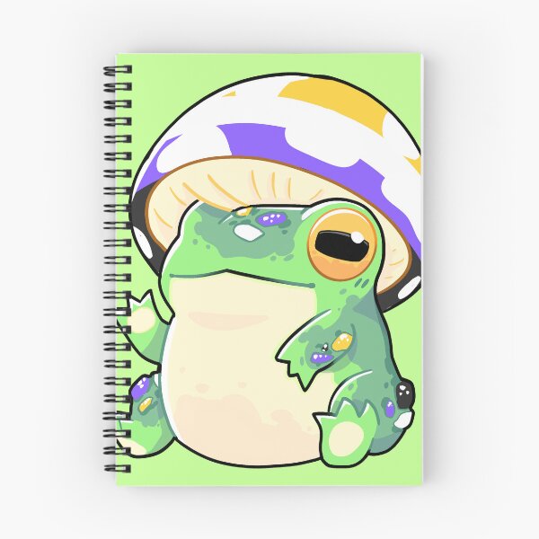 Aperçu de l'œuvre NoBinario fierté Champignon Grenouille créée et vendue par MemeSaranchez.