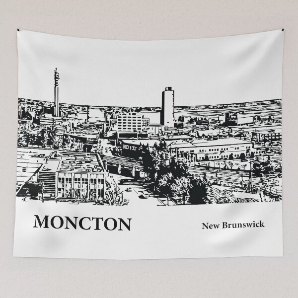 Item preview, Moncton New Brunswick designed and sold by Lakeric Cityscapes.
