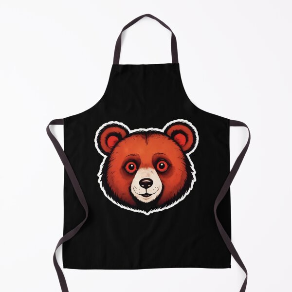 Item preview, A Face Of Cute Bear With Large Eyes And A Friendly Expression designed and sold by Adelberton.