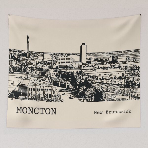 Item preview, Moncton New Brunswick designed and sold by Lakeric Cityscapes.
