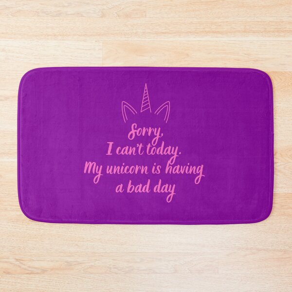 Item preview, My unicorn is having a bad day designed and sold by wanessacreative.