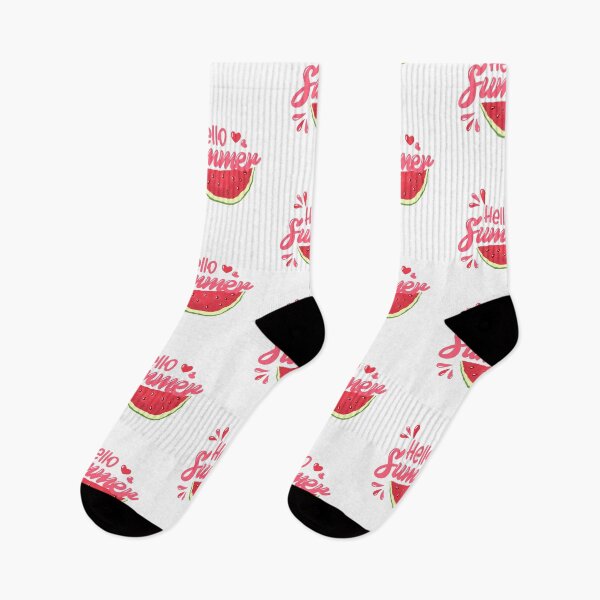 Item preview, Hello Summer and watermelon designed and sold by DarianaArt.