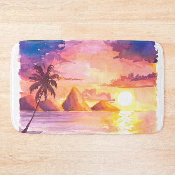 Item preview, Mesmerizing Pitons Saint Lucia in Golden Sunset Beauty designed and sold by artshop77.