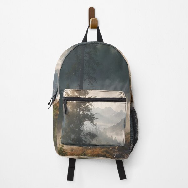 Item preview, Amazing scene with mountains sunset lights designed and sold by digoarpi.