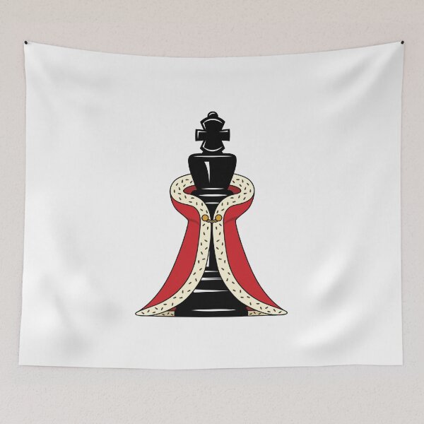 Item preview, King Chess Piece Wearing Cape designed and sold by jaygo.