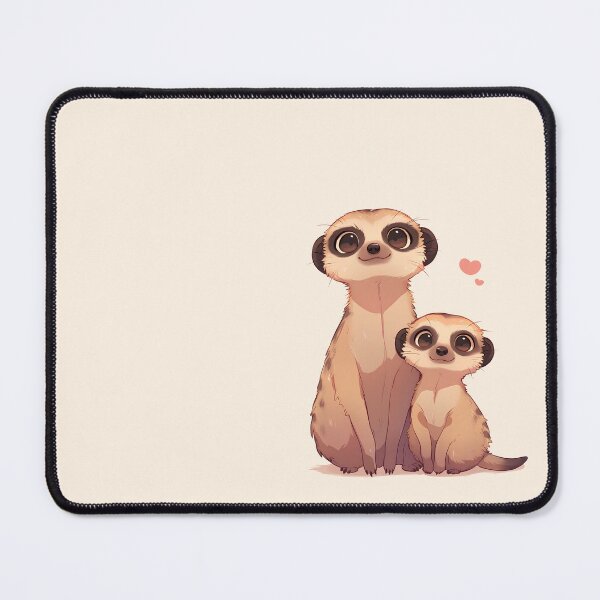 Item preview, Lovely Mother and Baby Meerkat designed and sold by Windy-market.