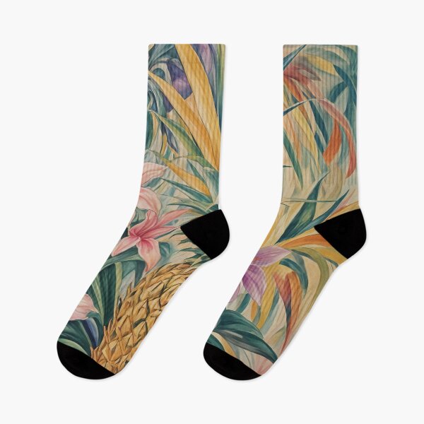 Item preview, Tropical Splendor: Colorful Pineapple Design designed and sold by Lizetteh.