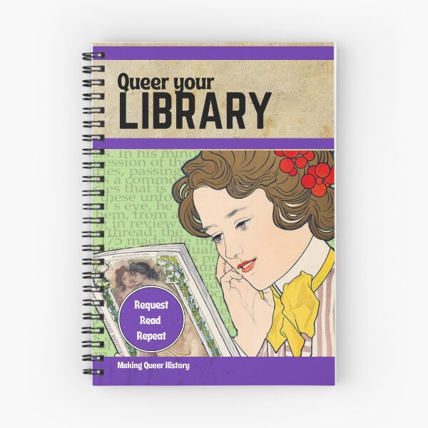 Item preview, Queer Your Library (Reading Magazine) designed and sold by QueerHistory.