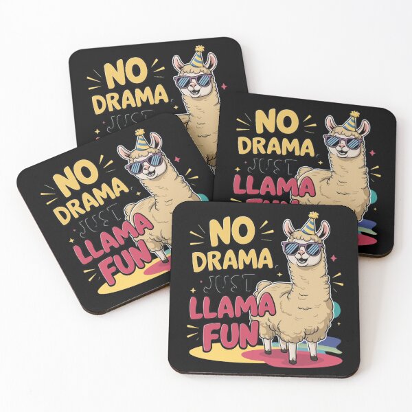 Item preview, Ajax90 ,No drama just llama fun designed and sold by Ajax90.