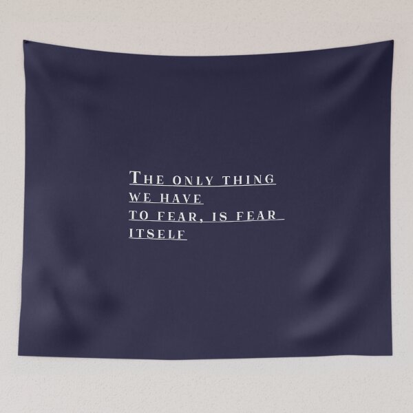 Item preview, The only thing we have to fear is fear itself t-shirt, unisex shirt, funny shirts, women shirt, life quote t-shirts,  designed and sold by kandoussishop.