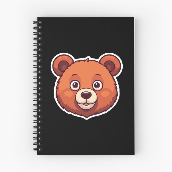 Item preview, A Face Of Cute Bear With Large Eyes And A Friendly Expression designed and sold by Adelberton.