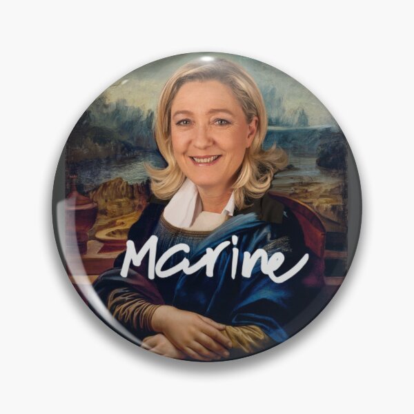 Item preview, Marine Le Pen Mona Lisa designed and sold by Flirt-Teez.
