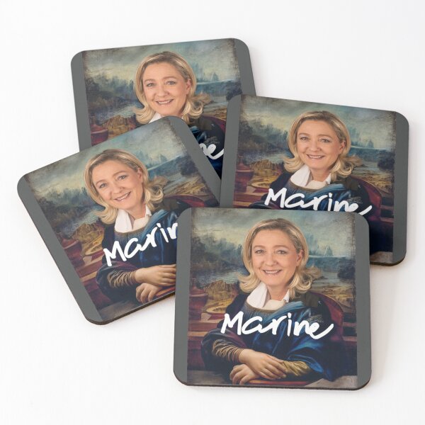 Item preview, Marine Le Pen Mona Lisa designed and sold by Flirt-Teez.