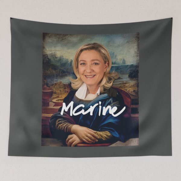 Item preview, Marine Le Pen Mona Lisa designed and sold by Flirt-Teez.