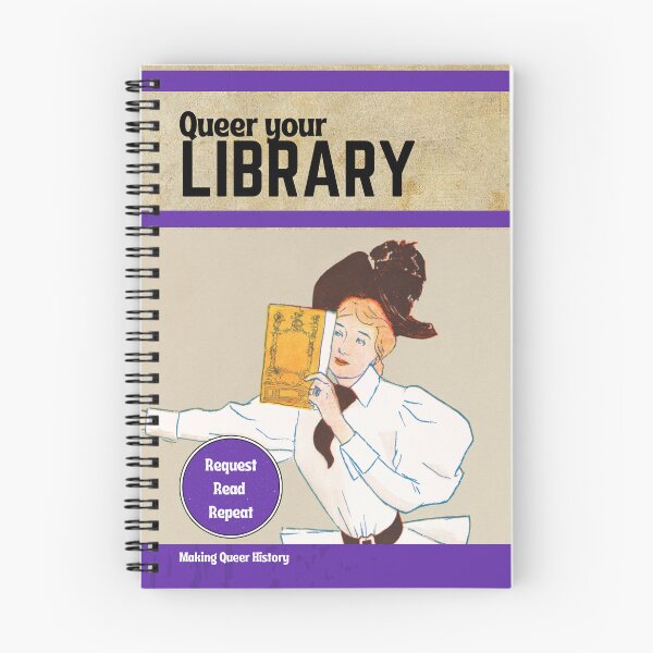 Item preview, Queer Your Library (reading time) designed and sold by QueerHistory.