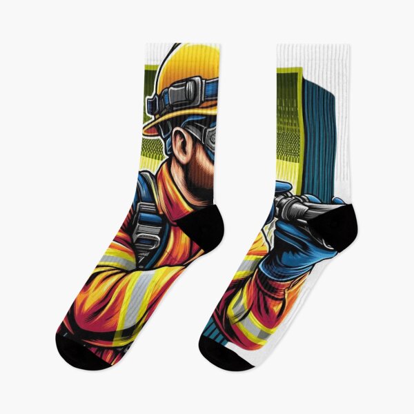 Item preview, Occupational safety specialist from Rafal Markowski Training Center with respirator and flashlight designed and sold by RafalMarkowski.