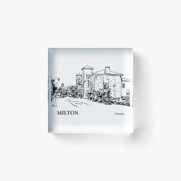 Item preview, Milton Ontario designed and sold by Lakeric Cityscapes.