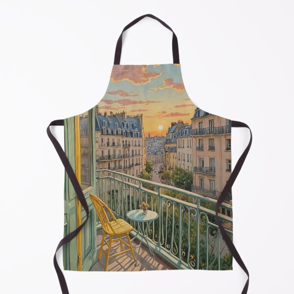 Item preview, Tranquil Horizon: Pastel Sunset Over Paris Design designed and sold by Lizetteh.