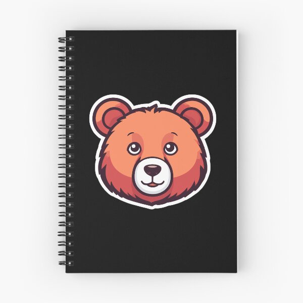 Item preview, A Face Of Cute Bear With Large Eyes And A Friendly Expression designed and sold by Adelberton.