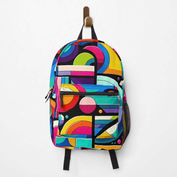Item preview, Abstract Groovy Coloful Graphic Pattern designed and sold by whitepaperbag.