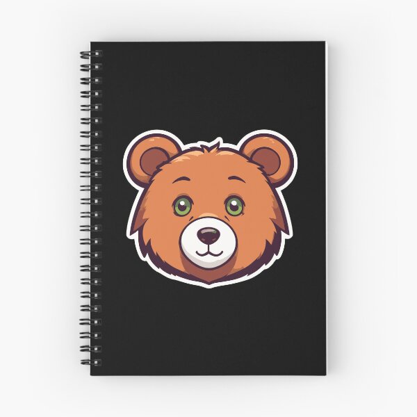 Item preview, A Face Of Cute Bear With Large Eyes And A Friendly Expression designed and sold by Adelberton.