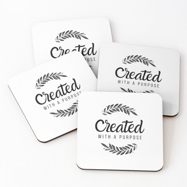 Item preview, Christian Women's Created With A Purpose,Christian Bible Verse ,Christian Gospel Quotes, Inspirational Christian Woman Design designed and sold by mattlee20.