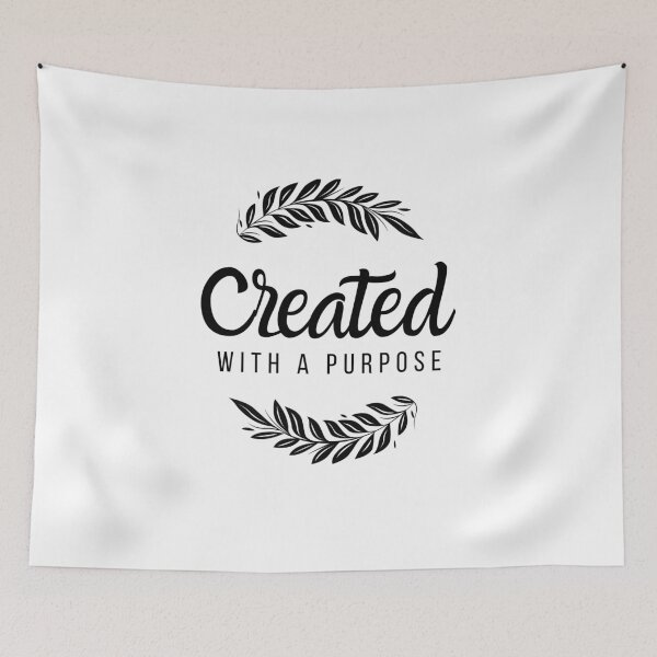 Item preview, Christian Women's Created With A Purpose,Christian Bible Verse ,Christian Gospel Quotes, Inspirational Christian Woman Design designed and sold by mattlee20.