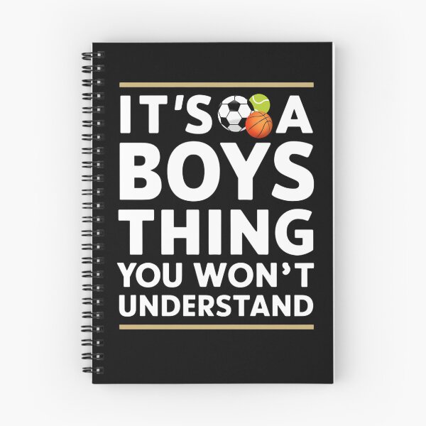 Item preview,  It`s A Boys Thing You, Won`t Understand Retro Funny Typographic Boys Sport Lovers Design designed and sold by Raise2Shine.