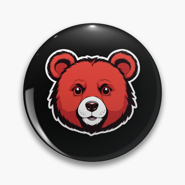 Item preview, A Face Of Cute Bear With Large Eyes And A Friendly Expression designed and sold by Adelberton.