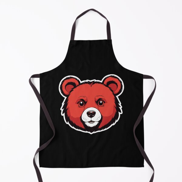 Item preview, A Face Of Cute Bear With Large Eyes And A Friendly Expression designed and sold by Adelberton.