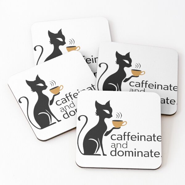 Item preview, Caffeinated cat dominate  designed and sold by Ajax90.