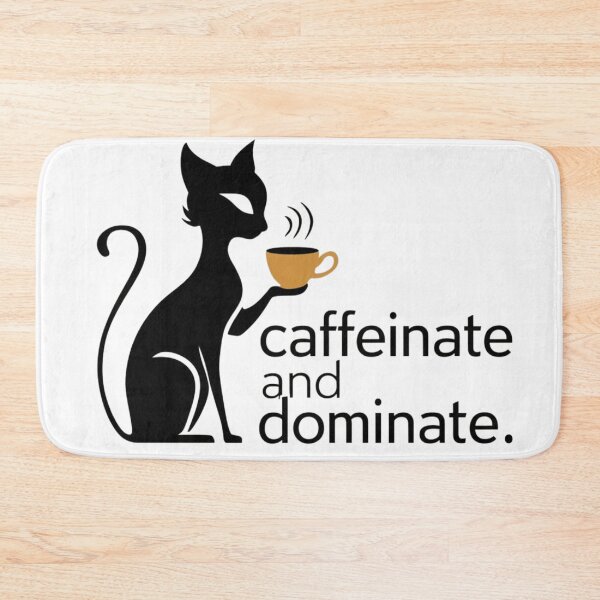 Item preview, Caffeinated cat dominate  designed and sold by Ajax90.