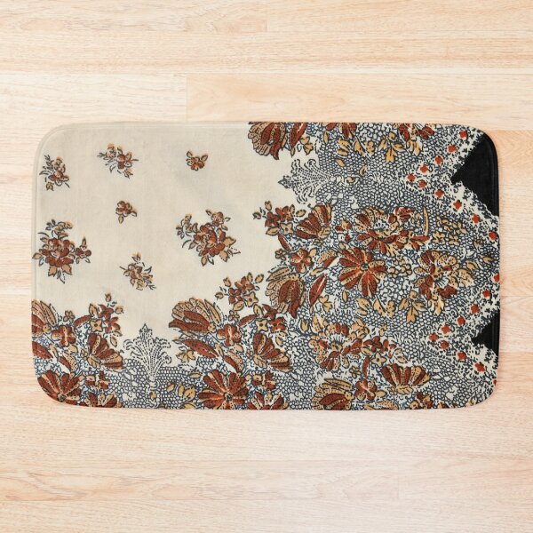 Item preview, Copy of Fragment of colorful retro tapestry textile pattern with floral ornament useful as background designed and sold by sigoisette.