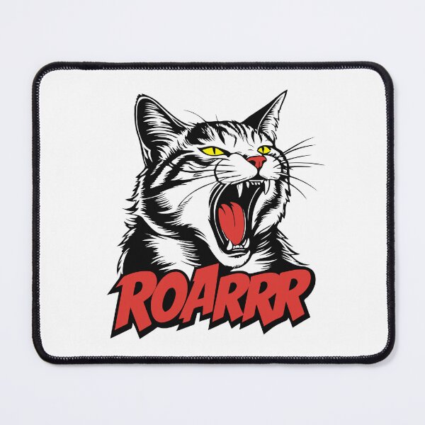 Item preview, Roaring Comic Book Cat. designed and sold by twisted-dot.