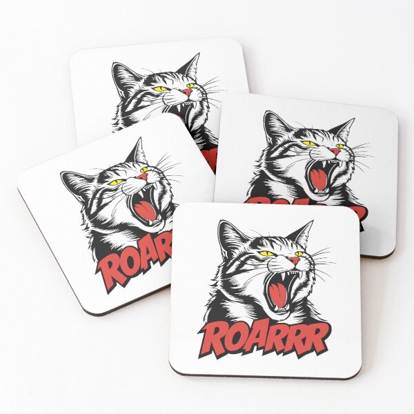 Item preview, Roaring Comic Book Cat. designed and sold by twisted-dot.