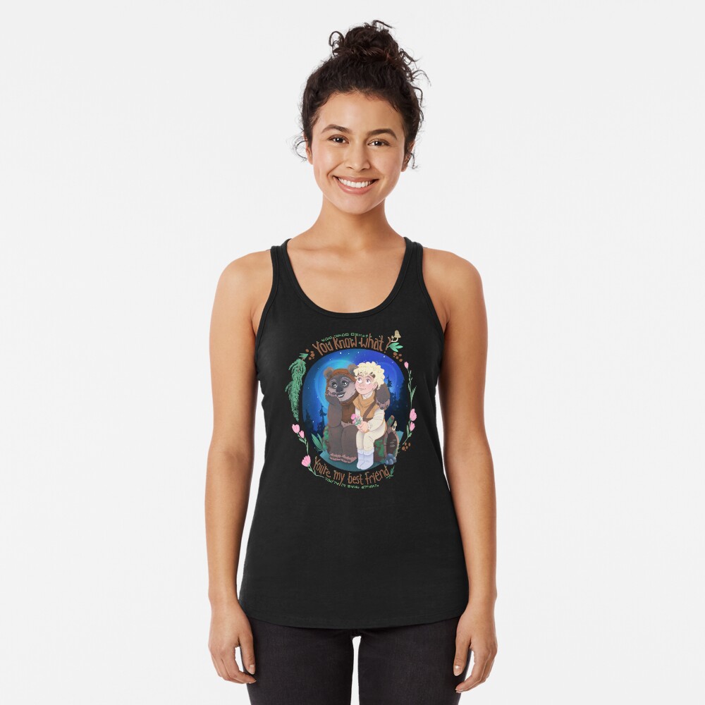 Vista previa del artículo con la obra «Camiseta con espalda nadadora», diseñado y vendido por natasplund.